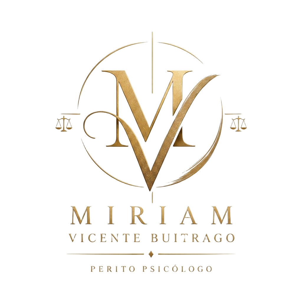 Logotipo de Miriam Vicente Buitrago, perito psicólogo
